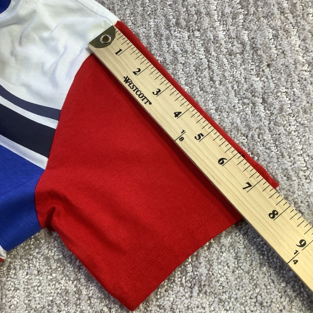 Tommy Hilfiger Boys T Shirt Size M 10/12 Colorblock Logo Graphic Tee‎ NWT - Picture 9 of 11